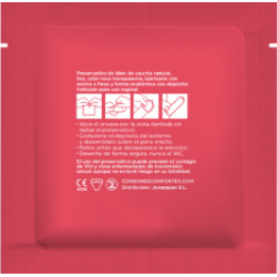 144 Préservatifs Fraise - Confortex