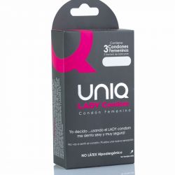3 Préservatifs féminin - Uniq