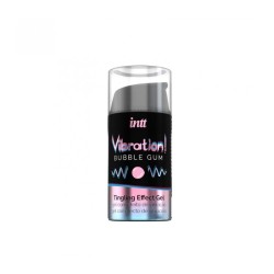 Liquide vibrant Bubble Gum pour elle et lui 15ml INTT