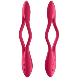 Vibro pour couple Elastic Joy Rouge - Satisfyer 