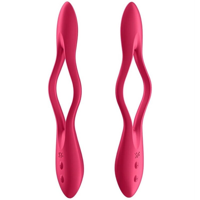 Vibro pour couple Elastic Joy Rouge - Satisfyer 