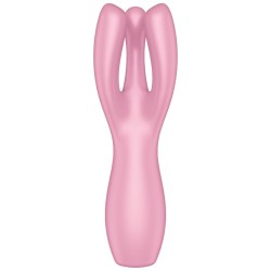 Stimulateur Threesome 3 rose USB - Satisfyer