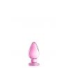 Plug L anal boule large en verre rose N°25 - Glossy Toys