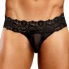 Micro thong Scandal Lace Noir - Male Power
