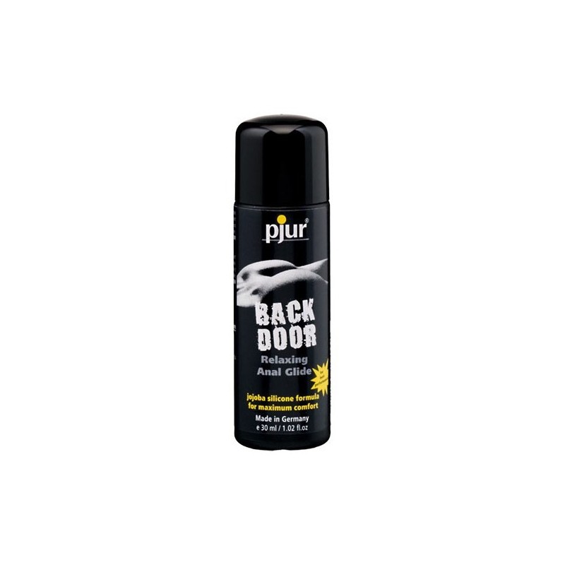 Lubrifiant PJUR décontractant anal au silicone jojoba BACK DOOR 30ML