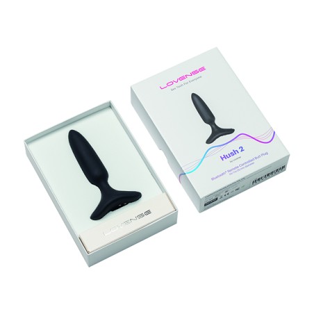 Plug connecté Hush 2 Lovense 2 tailles aux choix