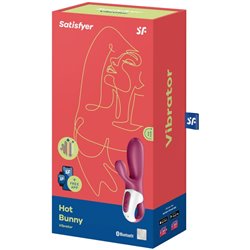 Hot Bunny Rabbit G-spot connecté chauffant - Satisfyer