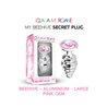 My BEEHIVE Secret Plug 2 Couleurs 3 Tailles au choix- Clara Morgane