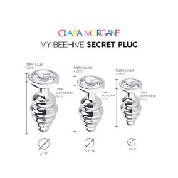 My BEEHIVE Secret Plug 2 Couleurs 3 Tailles au choix- Clara Morgane