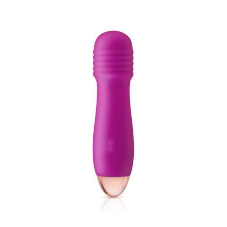 Vibromasseur rose strié USB Joystick My First 