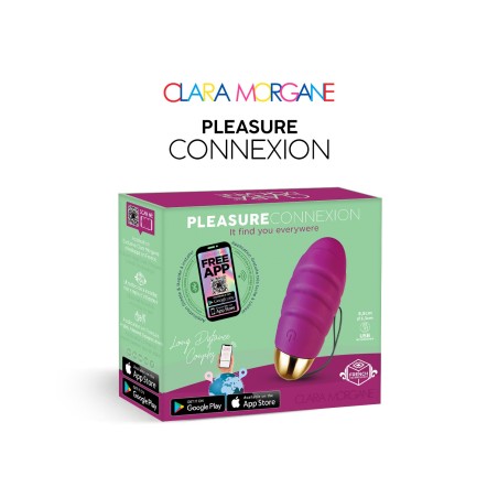 Pleasure Connexion Violet Oeuf vibrant - Clara Morgane