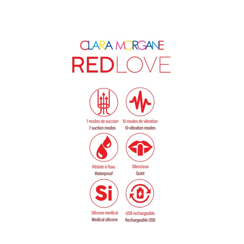 Red Love Rabbit & Succion - Clara Morgane