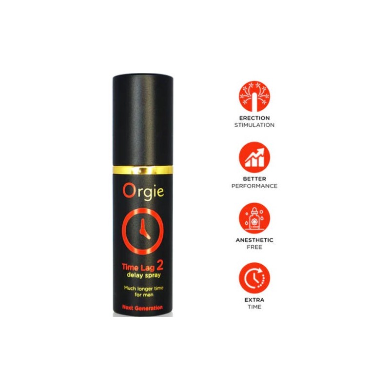 ORGIE - TIME LAG 2 DELAY SPRAY RETARDANT NOUVELLE GÉNÉRATION