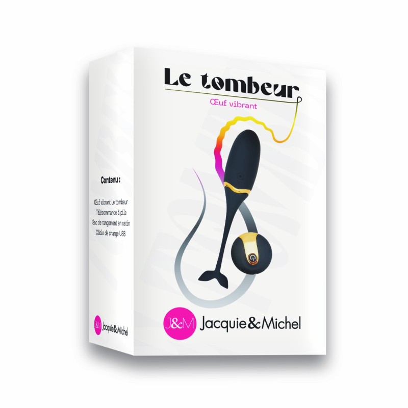 Le Tombeur, Oeuf vibrant télécommandé - L'insatiable Jacquie & Michel