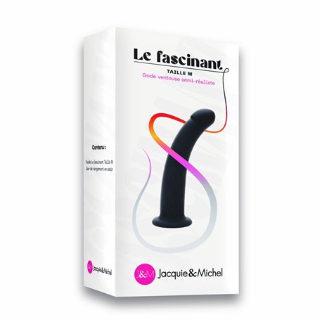 Le Fascinant gode ventouse semi-réaliste - L'insatiable Jacquie & Michel