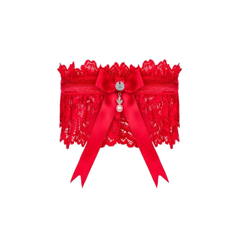 porte jaretelle rouge