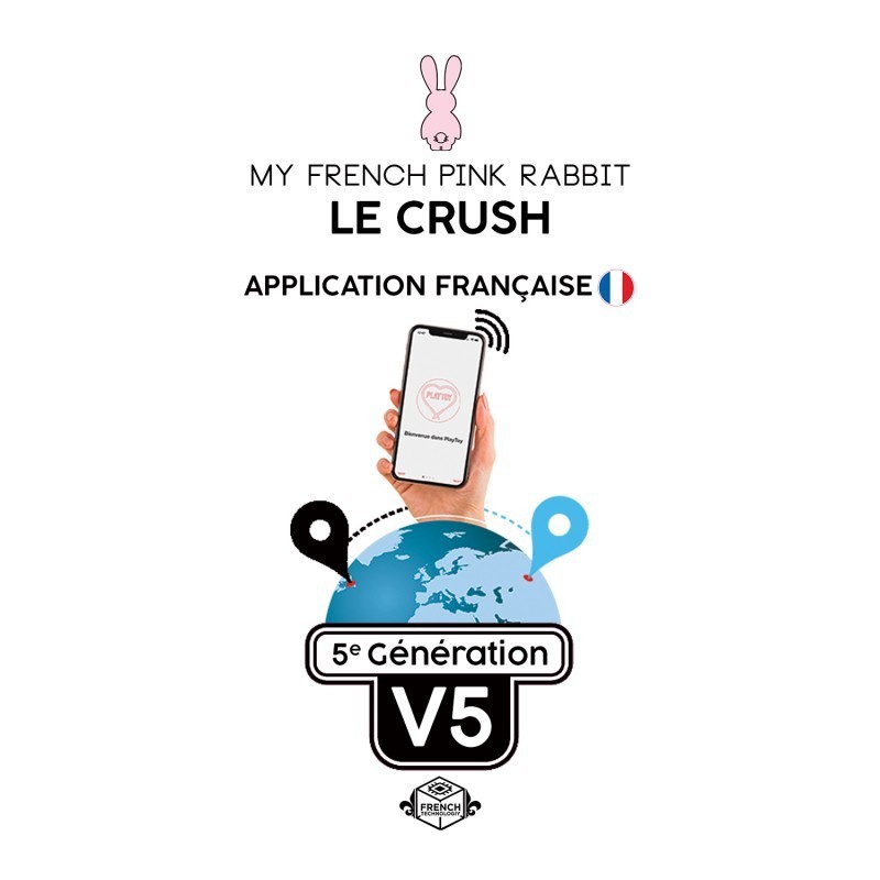 Le Crush Noir oeuf vibrantconnecté