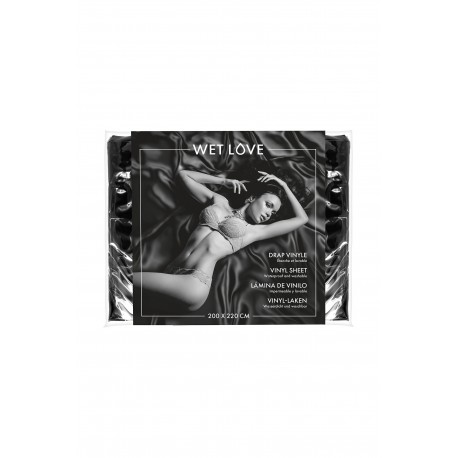 DRAP VINYLE GRAND FORMAT NOIR