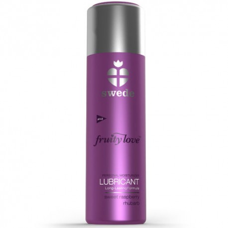 Lubrifiant framboise rhubarbe swede fruity love 50 ml