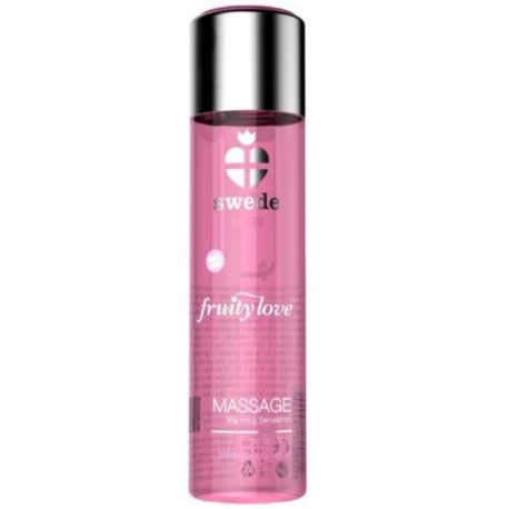 SWEDE FRUITY LOVE HUILE EFFET CHALEUR FRAISES AU CHAMPAGNE 60 ML