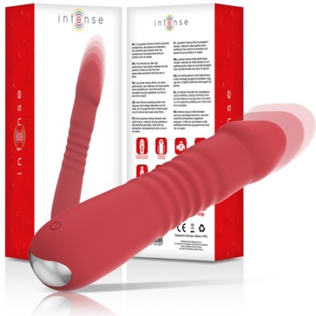 INTENSE - JUNI UP & DOWN 10 VIBRATIONS ROUGE