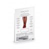 BAS FLORA T1 NOIR/ROUGE