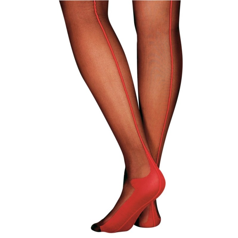BAS FLORA T1 NOIR/ROUGE