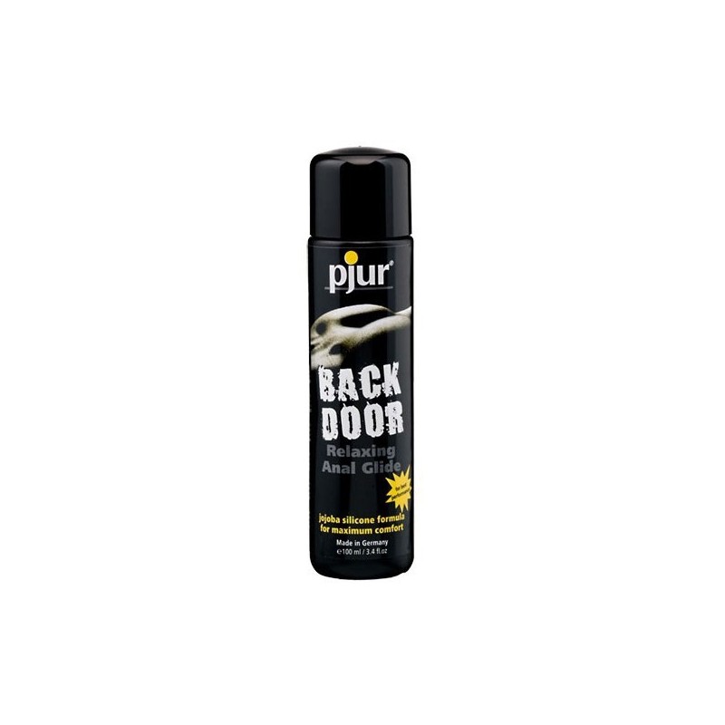 Lubrifiant PJUR décontractant anal au silicone jojoba BACK DOOR 100ML
