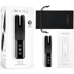 Stimulateur Clitoridien USB Le Wand Deux Noir