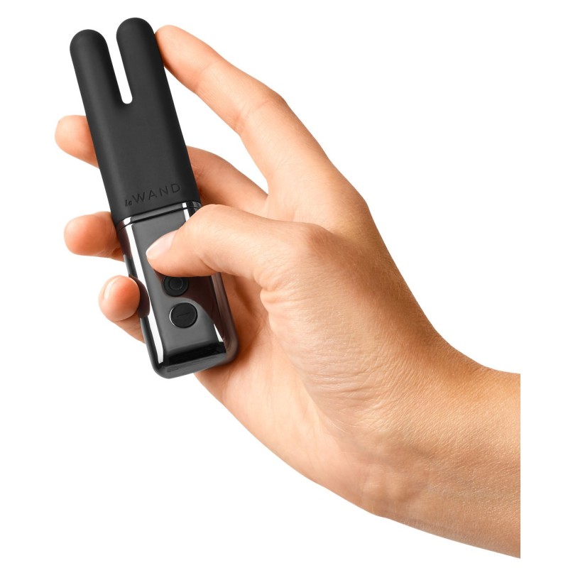 Stimulateur Clitoridien USB Le Wand Deux Noir