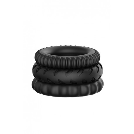 Titan 3 anneaux en silicone