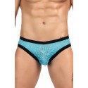 SLIP HOMME DENTELLE TURQUOISE