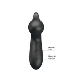 PRETTY LOVE BARRACK BLACK STIMULATEUR PROSTATIC