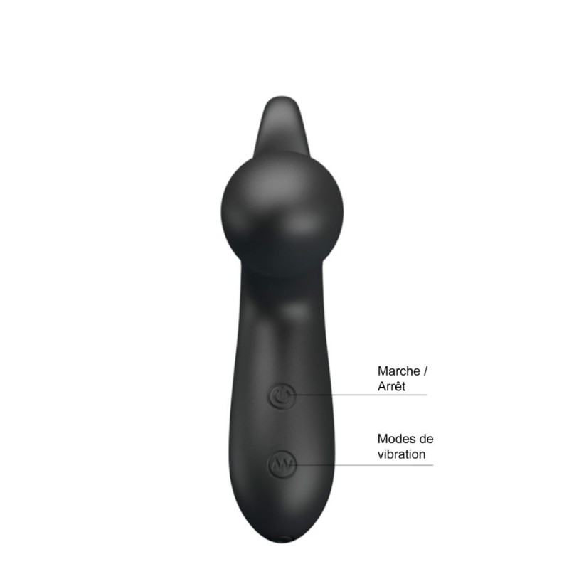 PRETTY LOVE BARRACK BLACK STIMULATEUR PROSTATIC