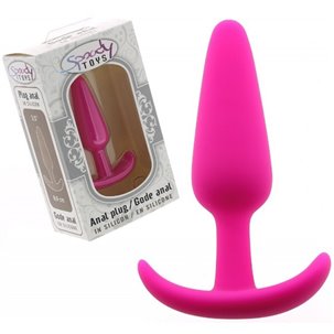 Plug anal en silicone Ancre Fuchsia - 8 cm par Spoody Toys