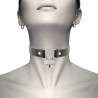 COQUETTE CHIC DESIRE - COLLIER EN CUIR VEGAN AVEC ACCESSOIRE COEUR AVEC CLÉ