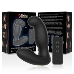 MASSEUR ANAL TÉLÉCOMMANDE 10 x 3,5 CM