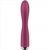 SATISFYER - SPINNING RABBIT 1 CLITORIS ET STIMULATION DU POINT G ROUGE