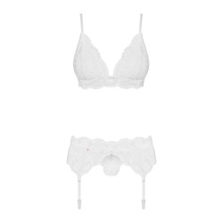 810-SEG-2 ENSEMBLE 3 PIÈCES BLANC
