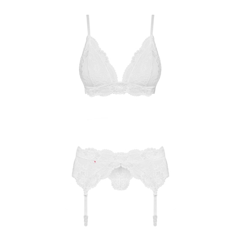 810-SEG-2 ENSEMBLE 3 PIÈCES BLANC