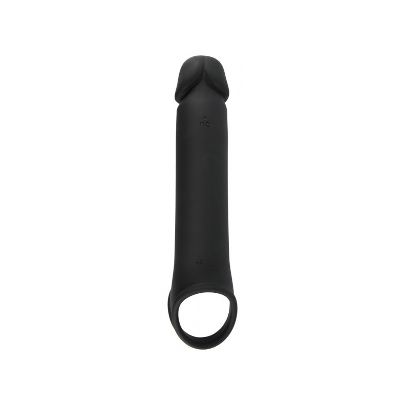 Gaine de pénis vibrante Extension Rebel 19 x 4.5cm
