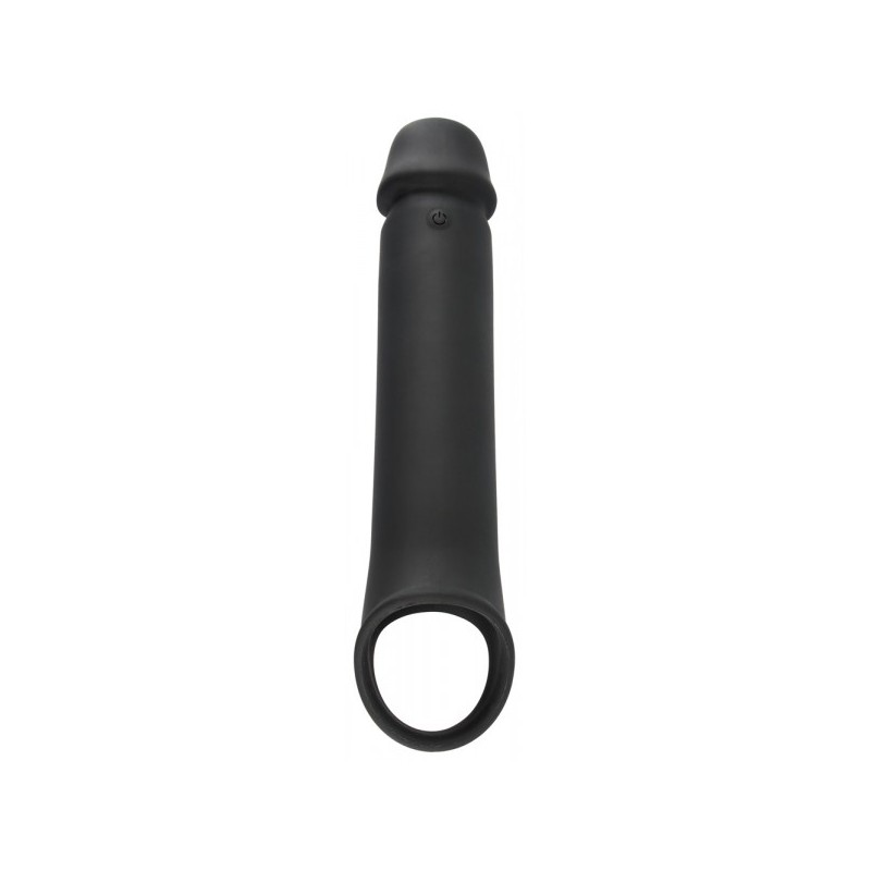 Gaine de pénis vibrante Extension Rebel 19 x 4.5cm
