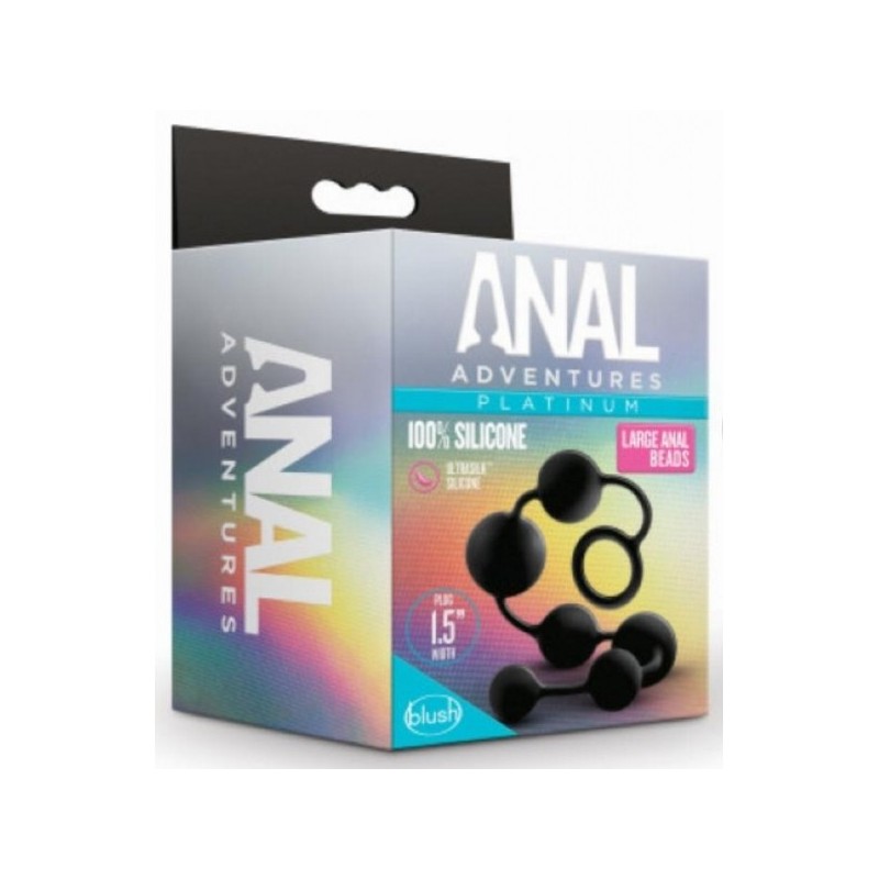 Boules anales Anal Adventures Beads Large 30 x 3.8cm