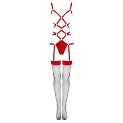 ENSEMBLE CORPS + BAS  ROUGE - THIARA