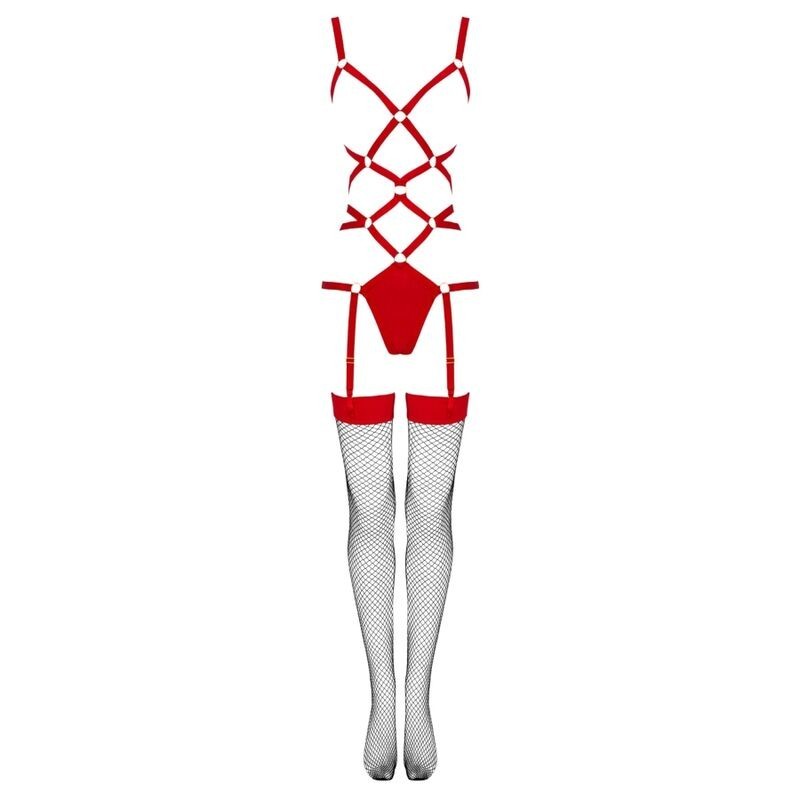ENSEMBLE CORPS + BAS  ROUGE - THIARA