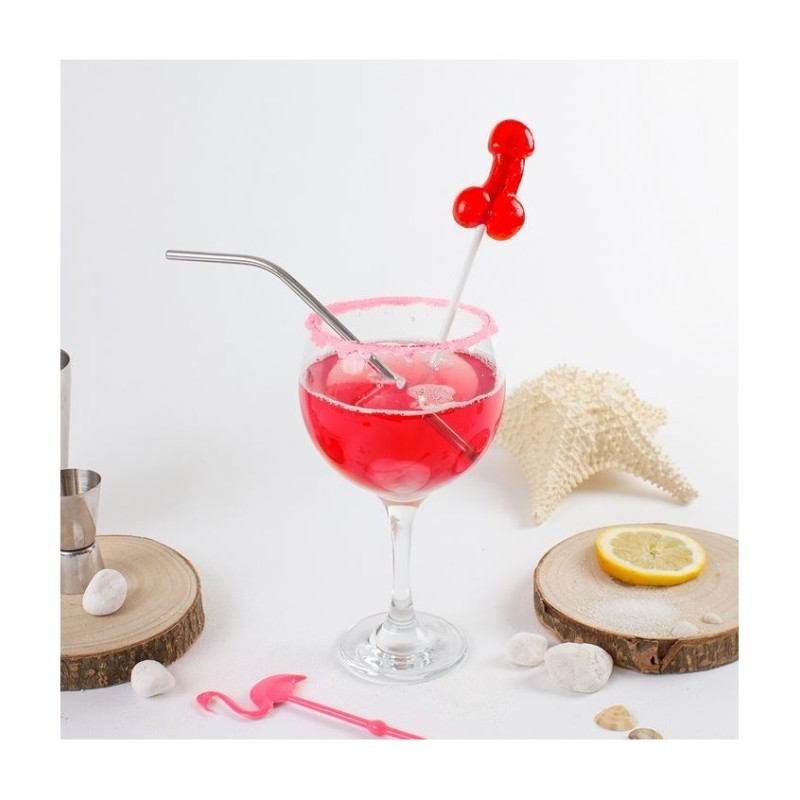 SUCETTE AVEC ALCOOL DAIQUIRI À LA FRAISE - SECRETPLAY -