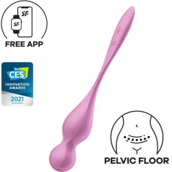 BOULES VIBRANTES DE KEGEL LOVE BIRDS ROSE- SATISFYER -
