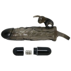 GAINE -BRAVE MAN AVEC LAPIN NOIR 16.5 CM -BAILE -