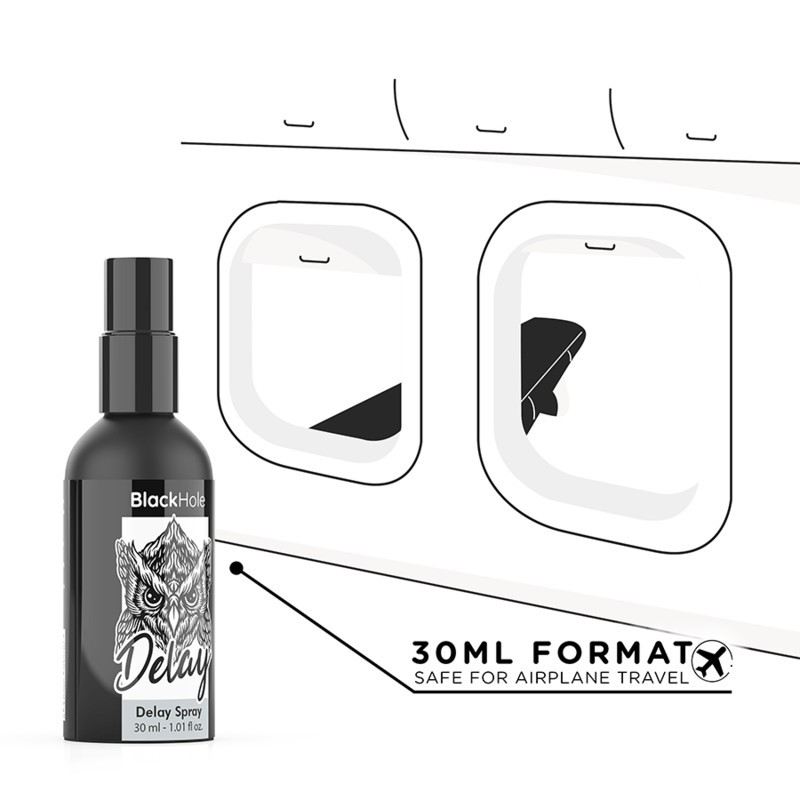 SPRAY RETARDANT STUDY FORTE 30 ML - BLACK HOLE