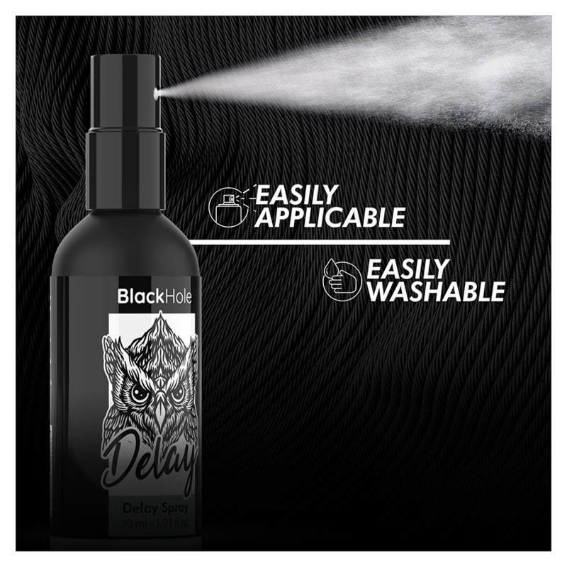 SPRAY RETARDANT STUDY FORTE 30 ML - BLACK HOLE